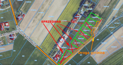 Działka Sprzedaż Dobrzeń Wielki Strzelców Bytomskich